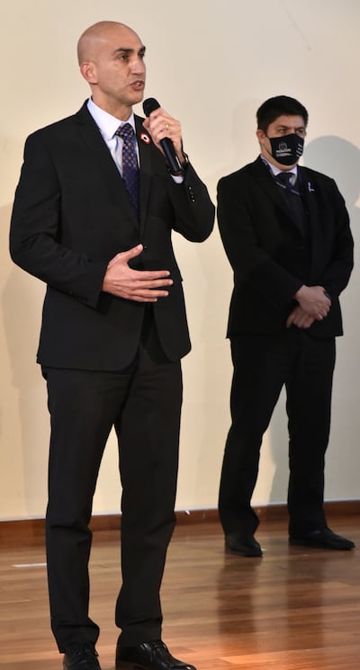 Julio Mazzoleni, ministro de Salud Pública.