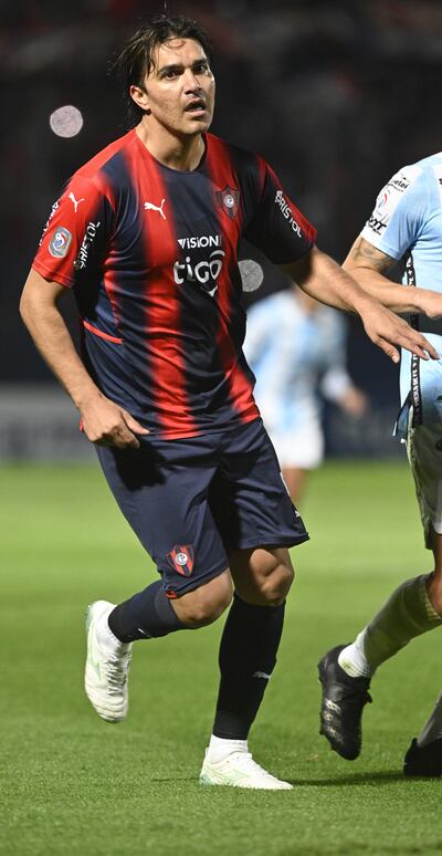 Marcelo Moreno Martins (35 años) lleva seis goles en 31 partidos en Cerro Porteño.