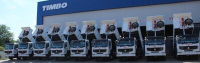 El Grupo Timbo ofrece camiones 0 Km de la marca Sinotruk, con configuraciones adecuadas para distintos tipos de trabajo.