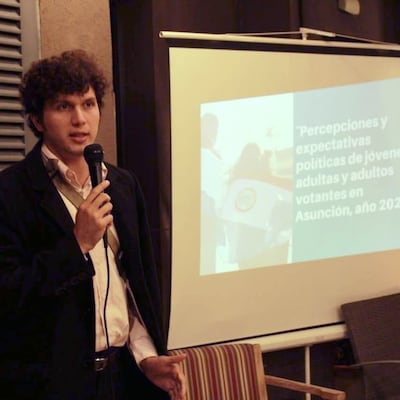 Federico Enciso, candidato a diputado nacional.