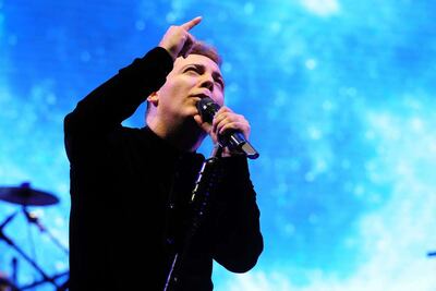 El cantante mexicano Cristian Castro.