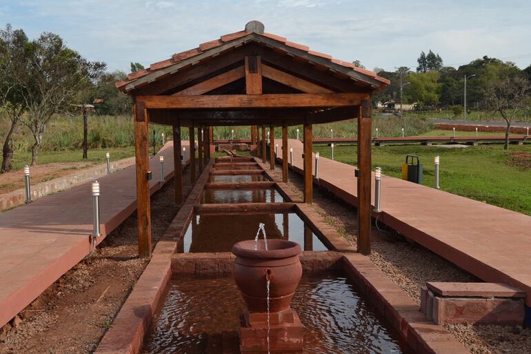 El Ykua teja es uno de los atractivos de la ciudad. 