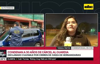 30 años de cárcel para guardia que asesinó a una juez