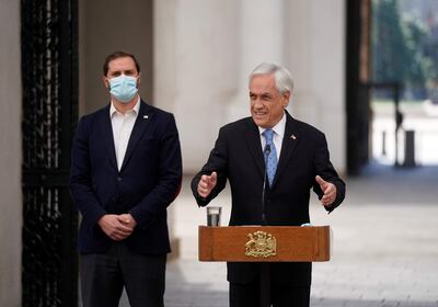 El presidente chileno Sebastián Piñera.