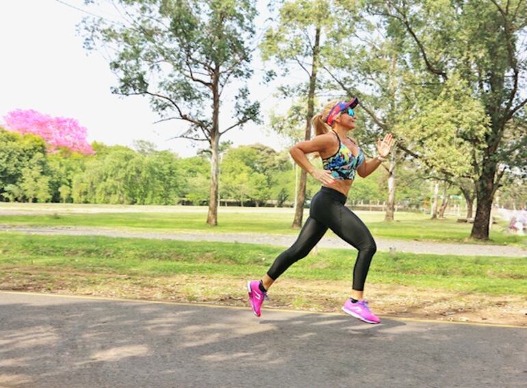 El deporte es vital en la vida de Sara Allinquant.
