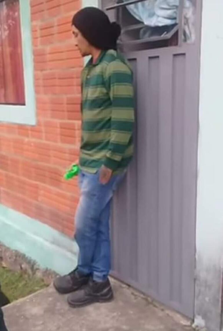 Rubén Darío Maciel González, supuesto invasor denunciado.