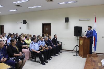 Asume el Superintendente de la X Circunscripción Judicial en Paraguarí, Dr. Víctor Ríos.