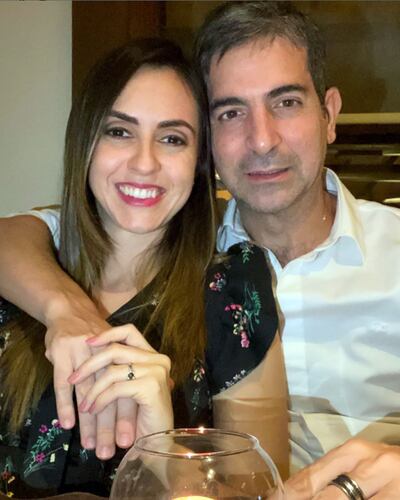 Claudia Aguilera y Marcelo Pecci