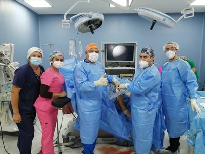 Dan continuidad a las cirugías programadas descentralizando cirugías artroscópicas que se realizaban en el Hospital Central del IPS para que se hagan desde ahora en Ingavi.