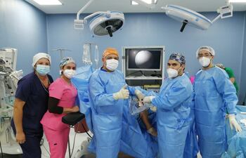 Dan continuidad a las cirugías programadas descentralizando cirugías artroscópicas que se realizaban en el Hospital Central del IPS para que se hagan desde ahora en Ingavi.