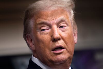 Donald Trump, expresidente de los Estados Unidos.