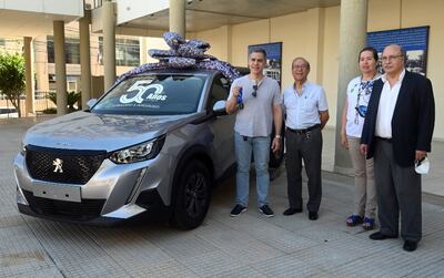 Coomecipar cumple con los socios ganadores del sorteo.