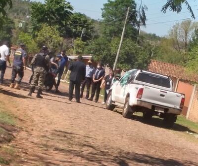 El lugar donde habría ocurrido el intento de homicidio en perjuicio de un padre y su hijo en San Roque González