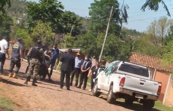 El lugar donde habría ocurrido el intento de homicidio en perjuicio de un padre y su hijo en San Roque González