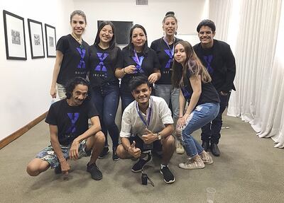 Integrantes del staff de “Dream X” que realizó las audiciones.