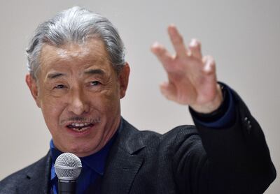 Issey Miyake en una foto del año 2016.