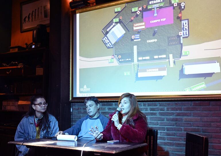 Natalia Quattrocchi, Carlos Jenkins y Guada Báez brindaron detalles acerca del Kilkfest.