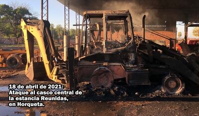 Crímenes perpetrados por ACA-EP en 2021.