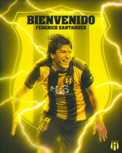 Federico Santander (31) retorna a Guaraní luego de ocho años.
