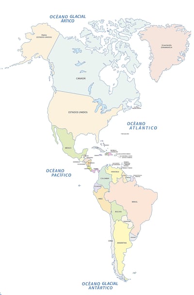 El continente americano