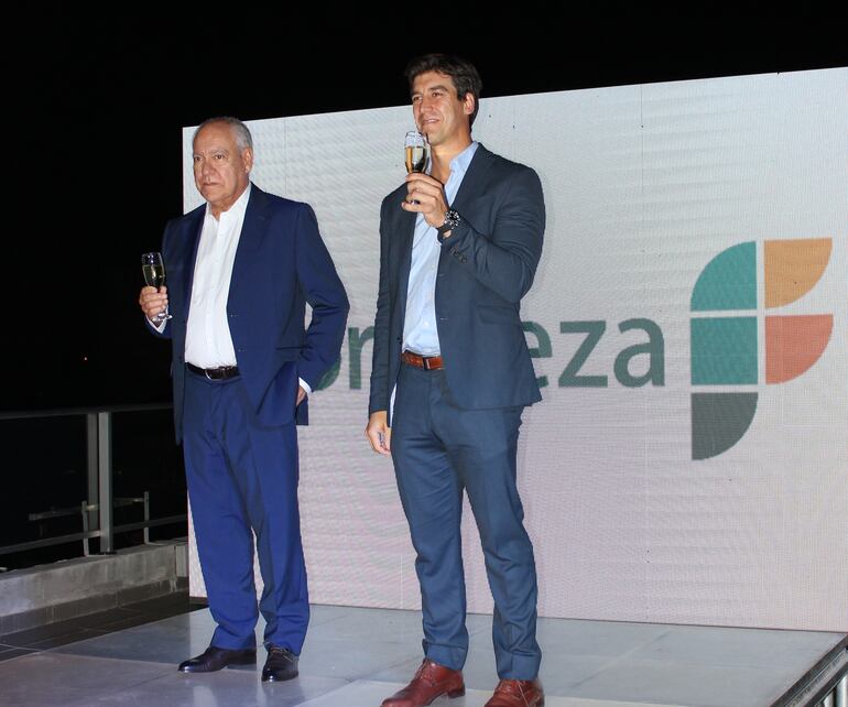 Ernesto Gómez Espeche, presidente de Fortaleza S. A., y Francisco Gómez Mansilla, director ejecutivo de Fortaleza S. A.