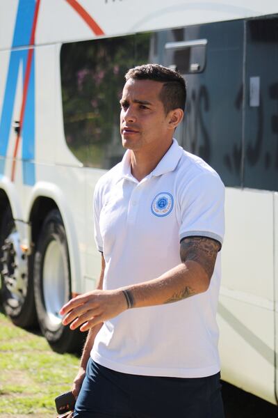 Jorge González, jugador del 12 de Octubre.
