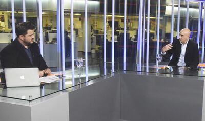 Guillermo Domaniczky junto al ministro de Salud, Julio Mazzoleni, anoche. Sobre las críticas a su gestión administrativa dijo que no es adepto al show y que todo está en las instancias correctas.