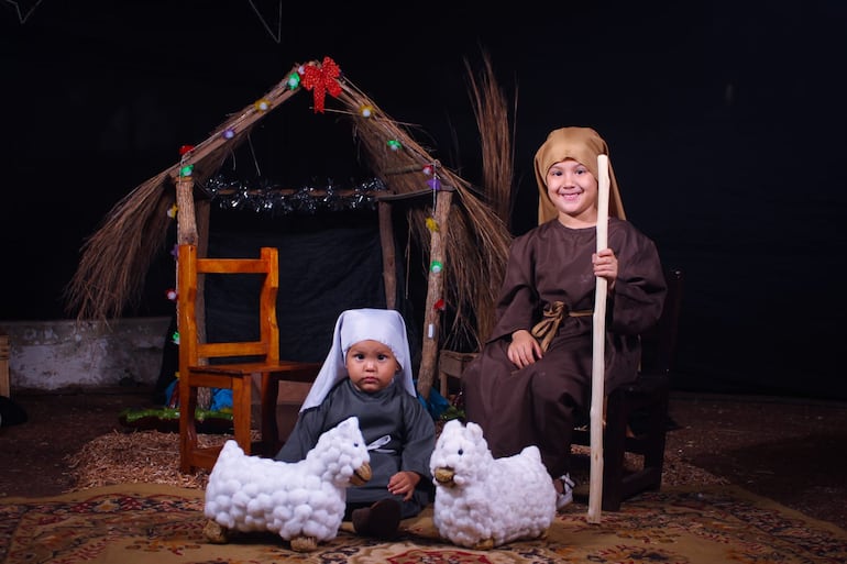 Pesebre viviente una tradición en Piribebuy