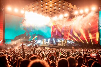 Una imagen de uno de los conciertos que pudo realizarse antes de la cuarentena en la región.