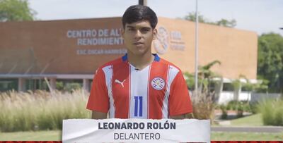 Leonardo Rolón, jugador de General Caballero JLM.