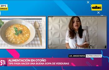 Alimentación en otoño: Tips para hacer una buena sopa de verduras