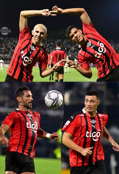 Enciso, Melgarejo, Santa Cruz y Óscar Cardozo son las principales figuras del poderío ofensivo liberteño.