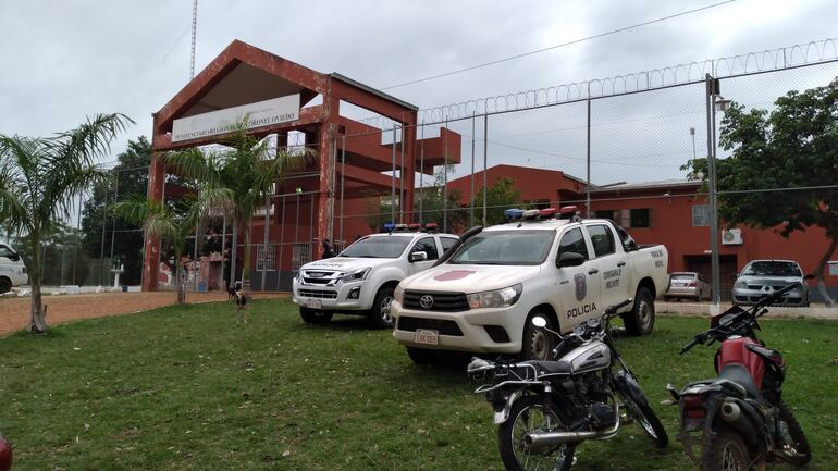 El rodado se encontraba en el predio de la Penitenciaria de Coronel Oviedo.