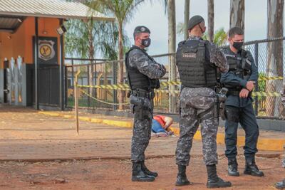 El hombre fue abatido al salir de una cárcel del Brasil.