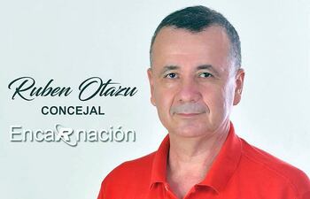 Rubén Otazú (ANR) fue detenido en el operativo.