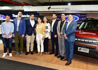 Óscar Aranda, Álvaro Bravo, Enzo Caló, Arianna Caló, Ma. Teresa Pappalardo, Bruno Sánchez, Fernando Escobar y Germán Cardozo.