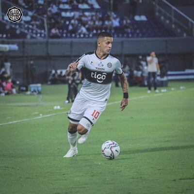 Derlis González, jugador de Olimpia