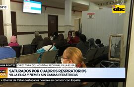 Saturados por cuadros respiratorios