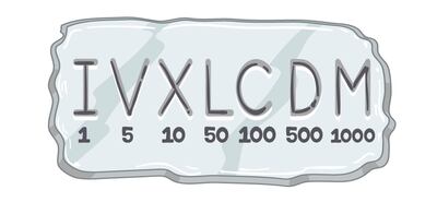 Numeración romana.
