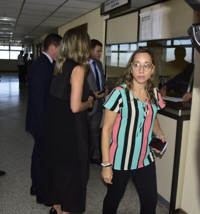 Tania Irún, exjueza en lo CIvil y Comercial de Asunción, procesada por supuesto prevaricato.