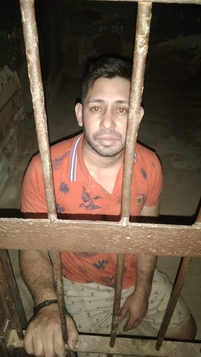 Rodrigo Luciano Paredes Fernández, detenido en Bella Vista Norte.