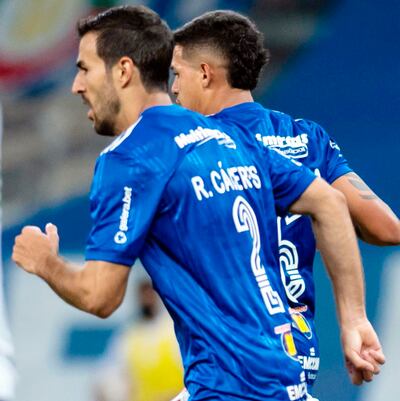 Raúl Cáceres marcó el gol del Cruzeiro, que perdió como local contra Confiança 2-1, en la segunda categoría del Brasileirão.