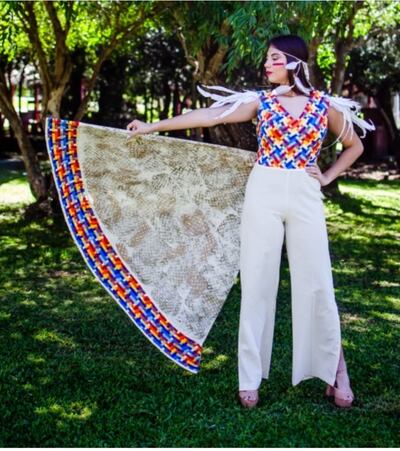 Moda inspirada en culturas autóctonas / Gentileza UNAE.