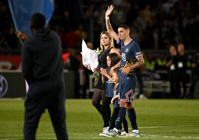Ángel di María se despidió del Paris Saint Germain