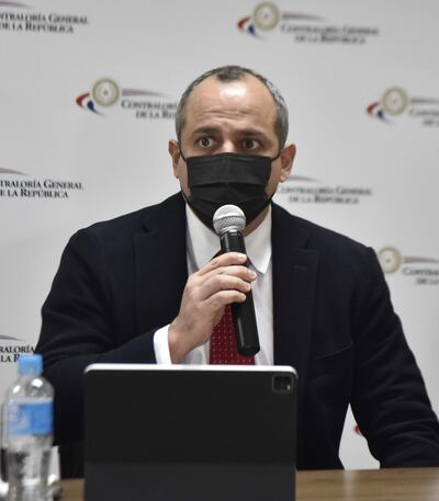 El contralor general de la República, Camilo Benítez.