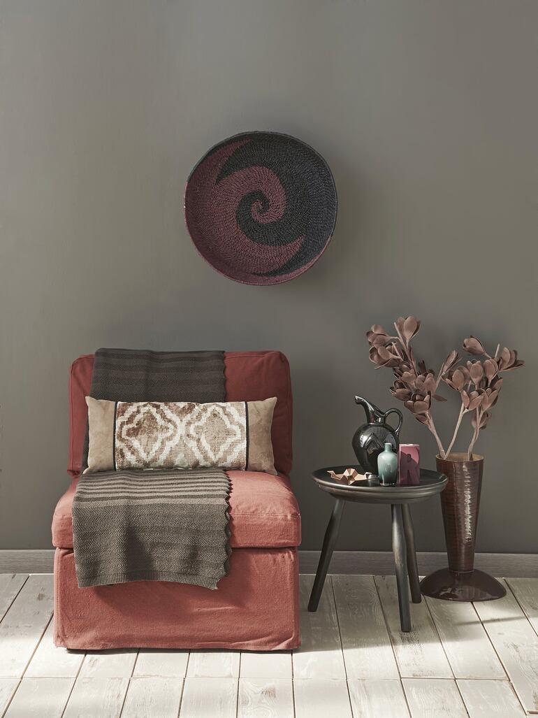 Combinar colores en decoración.
