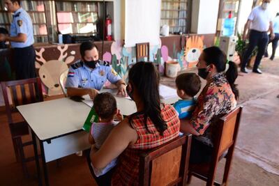 La jornada de cedulación e inscripción se realizó este martes en el predio de la Codeni.