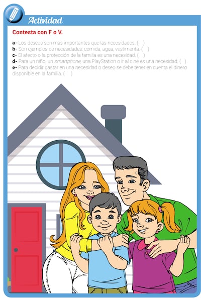 Deseos y necesidades de la familia