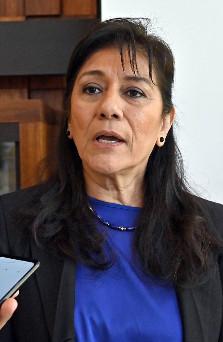 Representante del Fondo Mundial para la Naturaleza en Paraguay (WWF), Lucy Aquino.