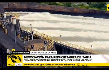 Renegociación de 2023 podría verse afectada por reducción de tarifa de Itaipú, afirma Pedro Ferreira